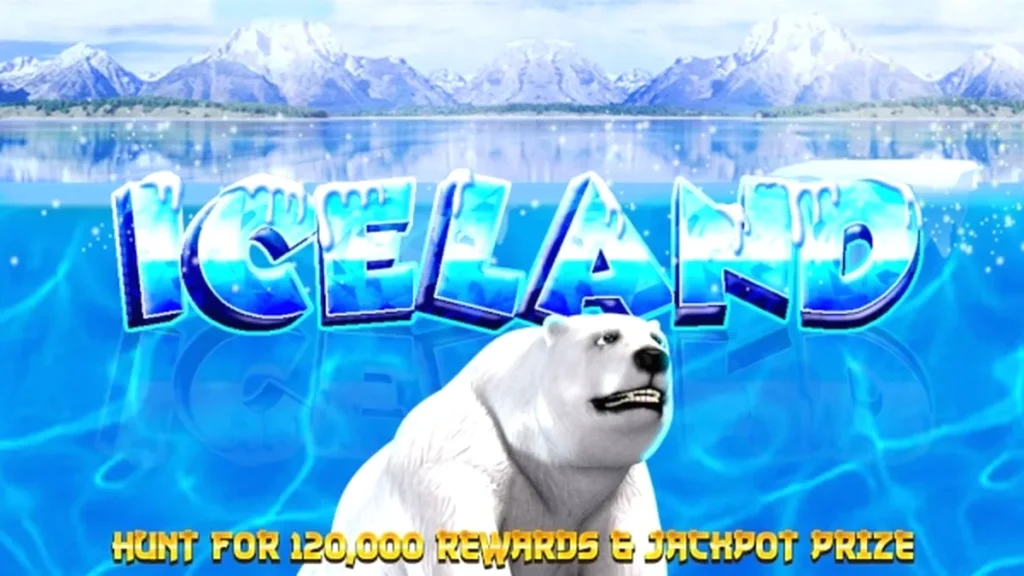 Tampilan visual slot Iceland bertema dingin